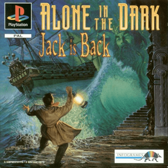 Alone in the Dark Jack is Back box art for Playstation